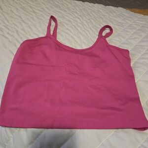 Girlfriend Collective Fuchsia Tank Top